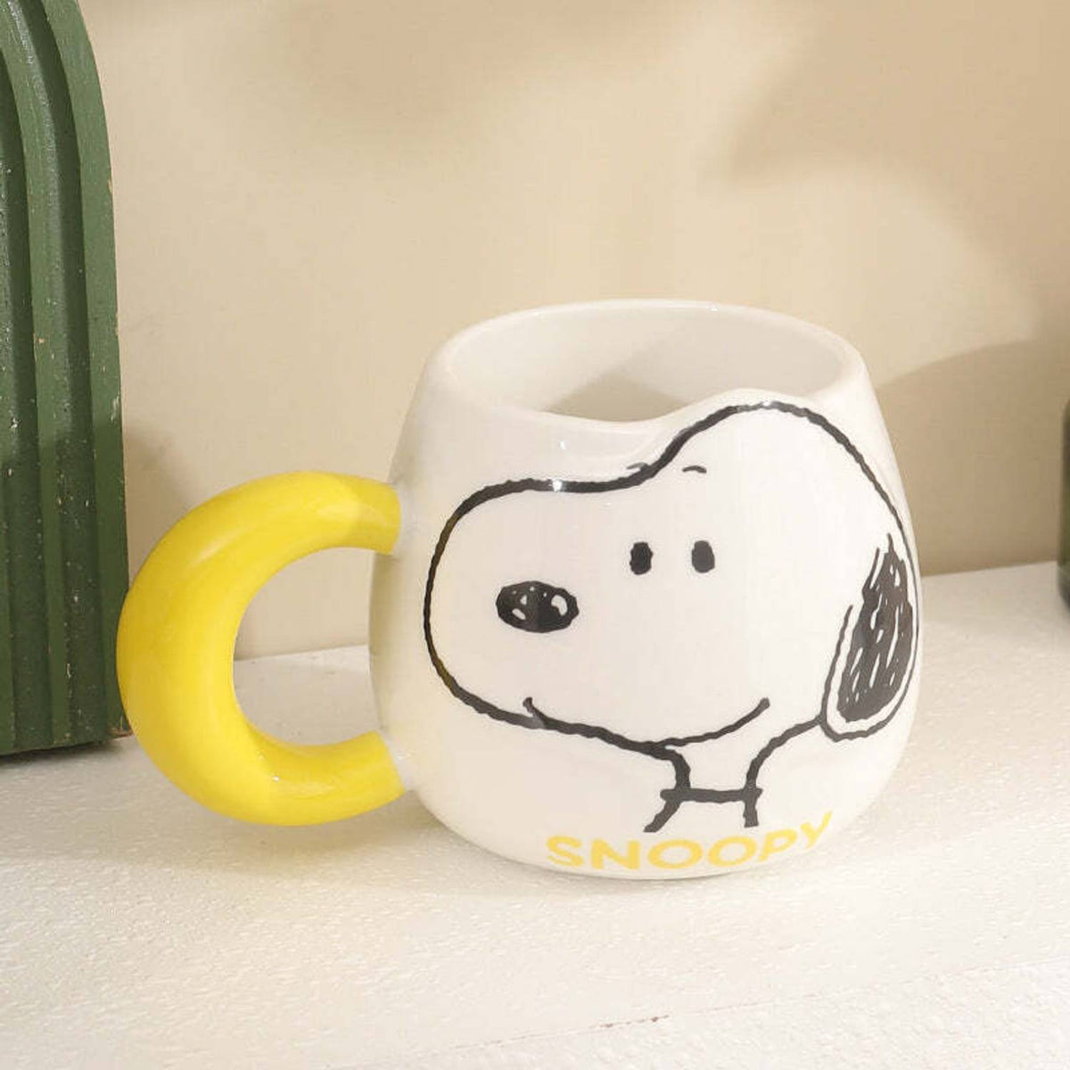 Zuviko Snoopy Ceramic Cute Snoopy Coffee and Tea Ceramic Coffee Mug