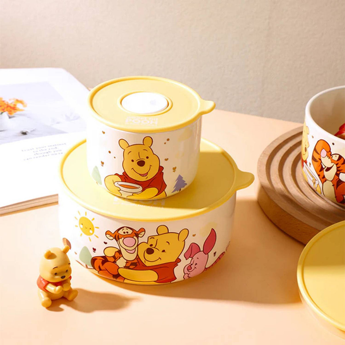 Zuviko Ceramic Serving Bowl 3-Piece Ceramic Serving & Storage Bowls